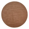 Tapis en laine Halo Cloud rond, Amber, Ø250 cm