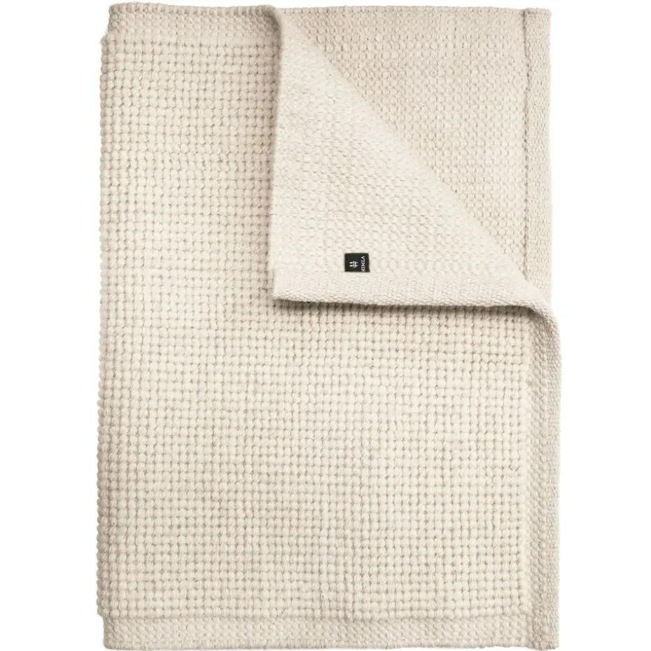 Tapis en laine Himla neutre, 140x200 cm