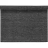 Tapis en laine Lea noir, 200 x 300cm