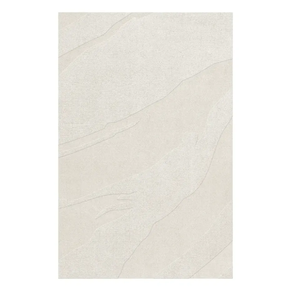 Tapis en laine Nami, Bone White 300x400 cm