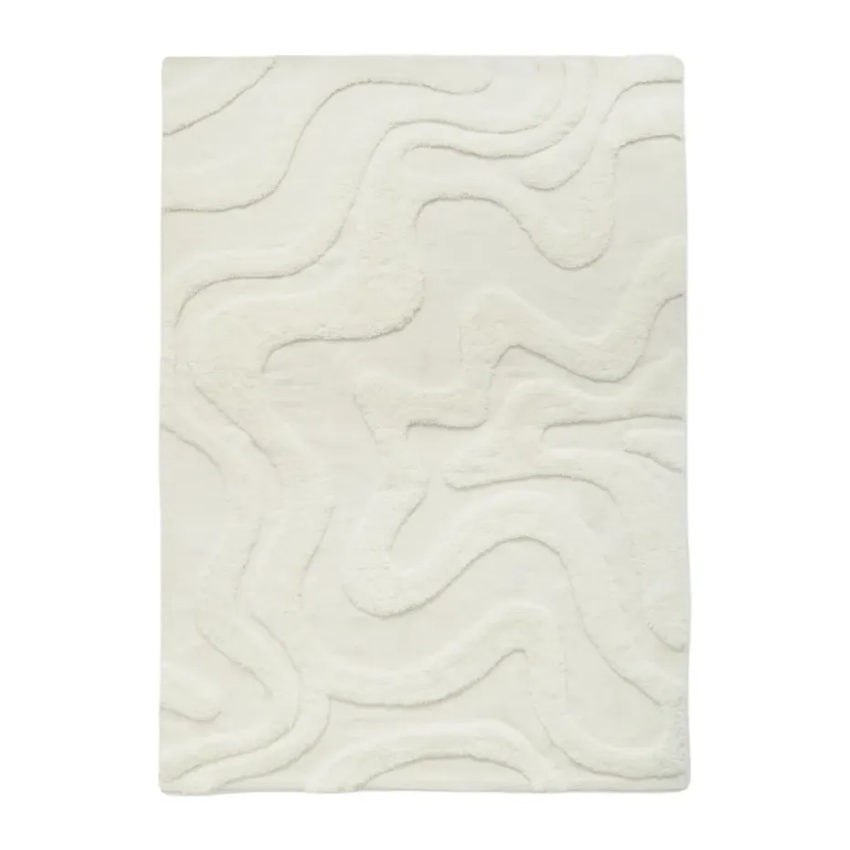 Tapis en laine Norlander 210x300 cm, Offwhite