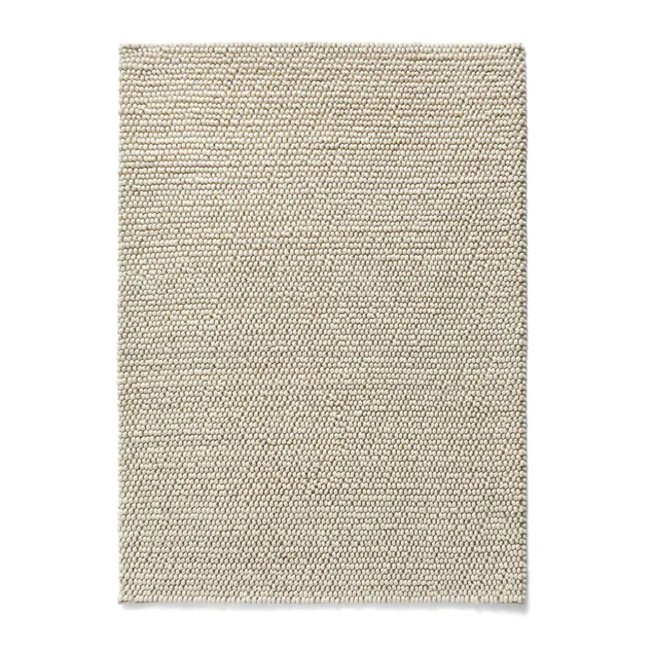 Tapis en laine Peas 170x240 cm, Soft grey