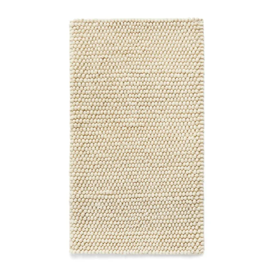 Tapis en laine Peas 80x140 cm, Soft grey
