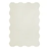 Tapis en laine Scallop 180x270 cm, Bone white