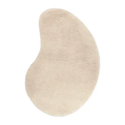 Tapis en laine Forma 103x155 cm, Blanc cassé