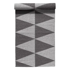 Tapis en plastique Rime gris, 70x150cm