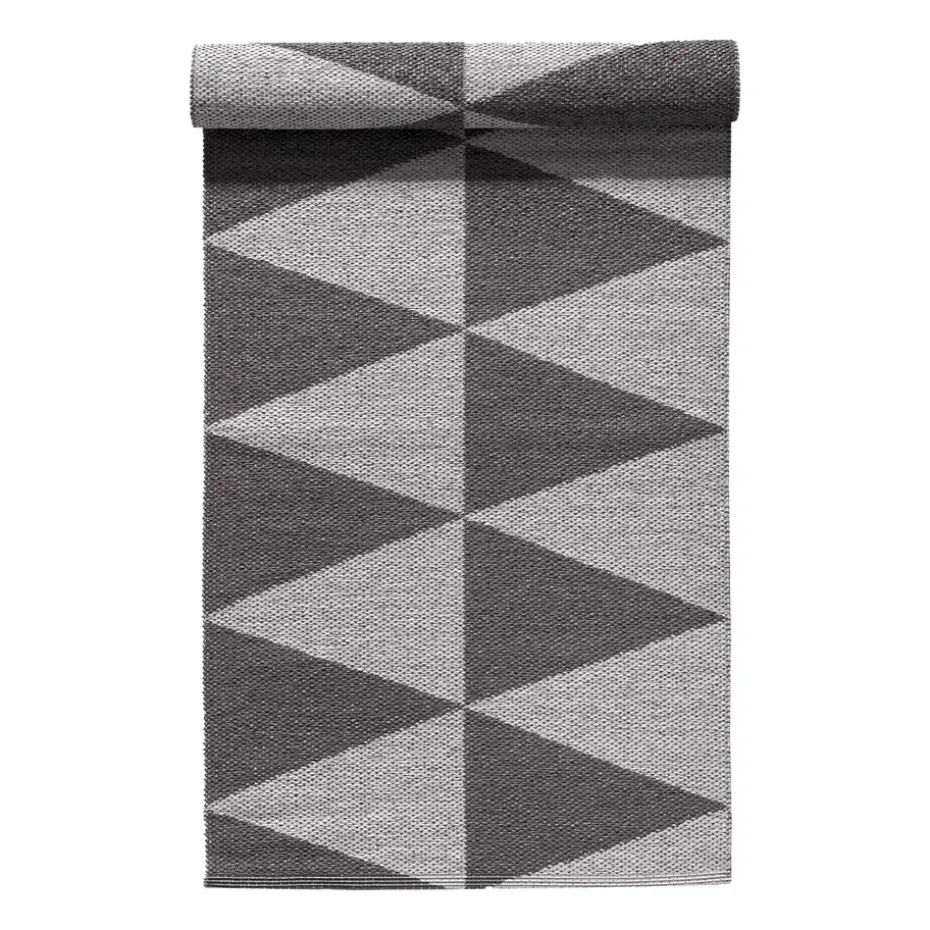 Tapis en plastique Rime gris, 70x200cm