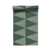 Tapis en plastique Rime vert, 70x200cm