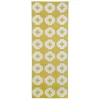 Tapis Flower sun (jaune), 70x100 cm
