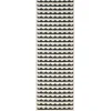 Tapis Gittan noir, 70x300 cm
