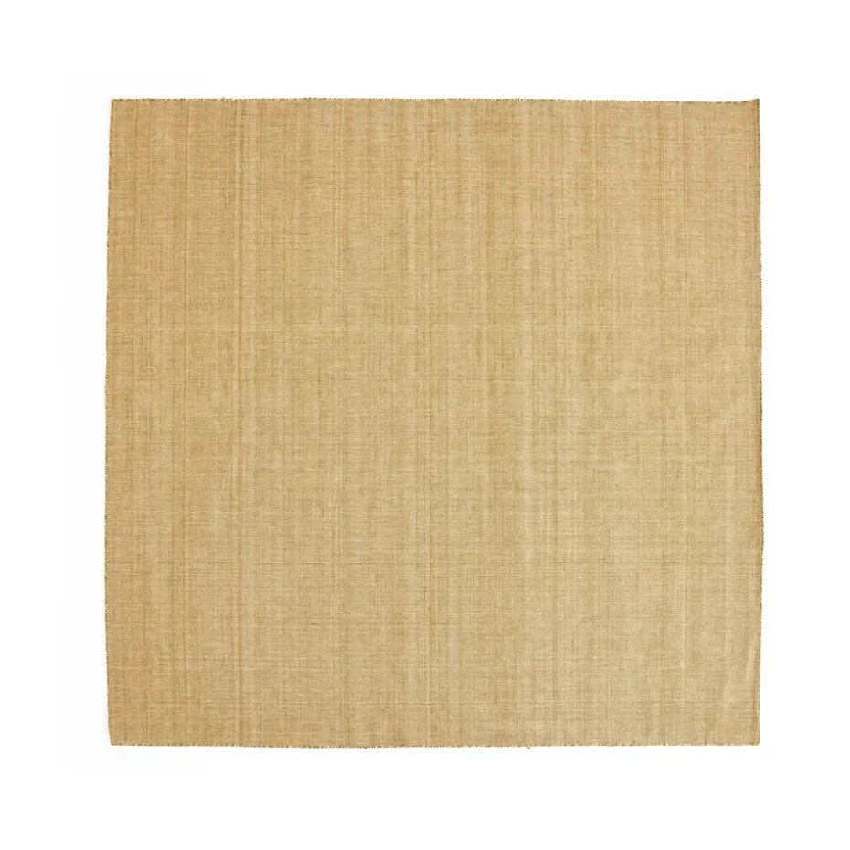 Tapis Haze, Yellow, 230x230 cm