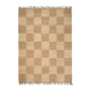 Tapis Jute Squares, Natural, 200x300 cm