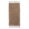 Tapis long pile Amass 70x140 cm, White Pepper