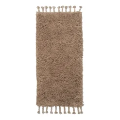Tapis long pile Amass 70x140 cm, White Pepper