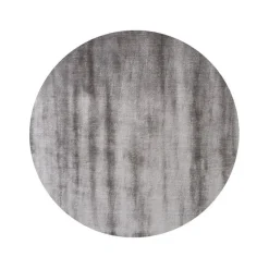 Tapis Lucens rond, grey