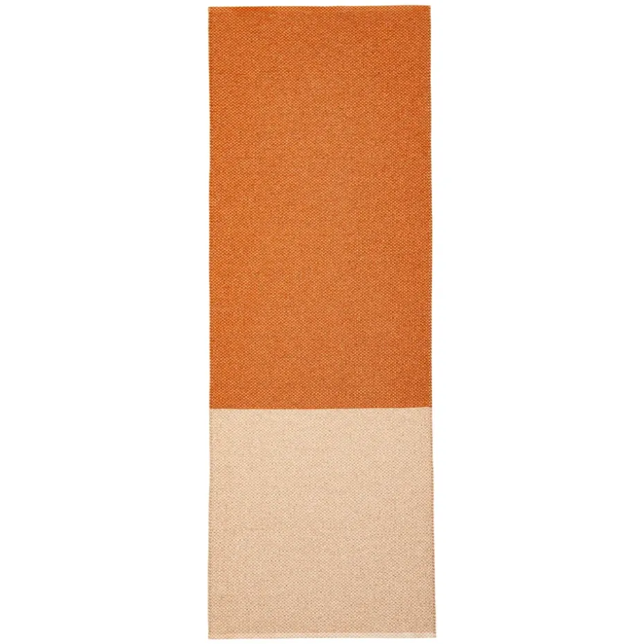 Tapis Moor cream (cremeblanc-terrakotta), 70x200 cm