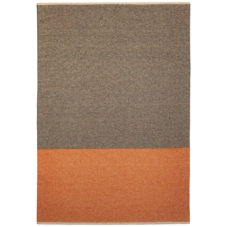 Tapis Moor mud (noir-terrakotta), 170x300 cm