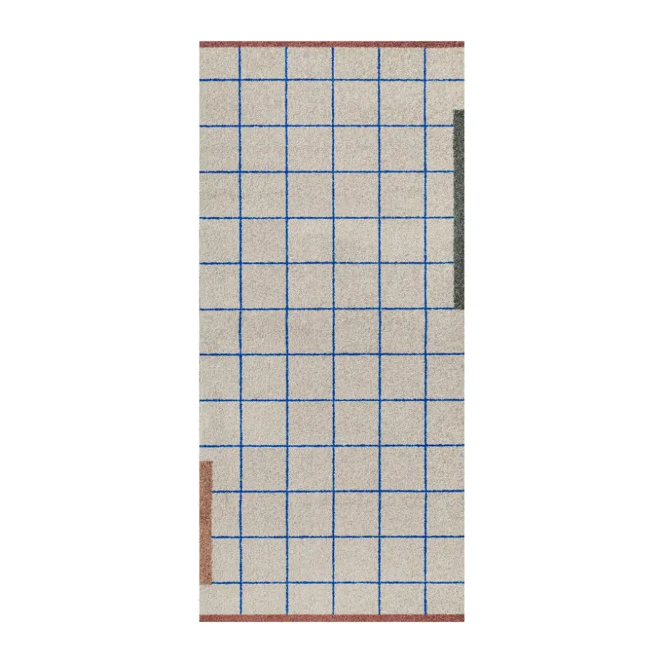 Tapis polyvalent Network large, Sand