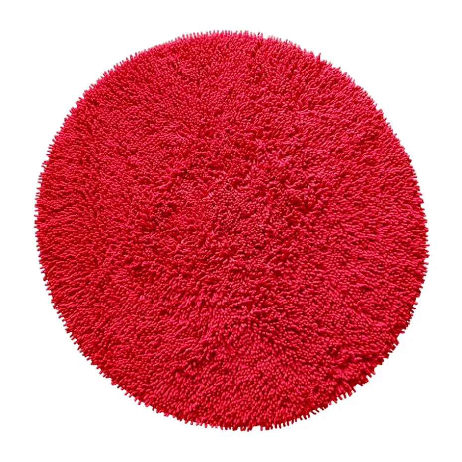 Tapis Rasta rond Ø120cm, Rouge