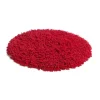 Tapis Rasta rond, rouge