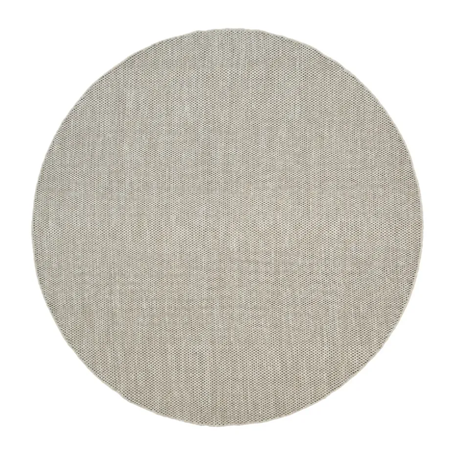 Tapis rond Asko, Taupe, Ø240 cm