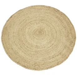 Tapis rond en jute Merida, 120 cm