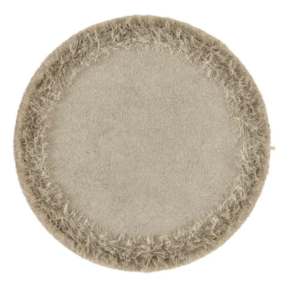 Tapis rond Feather Ø200 cm, Heron