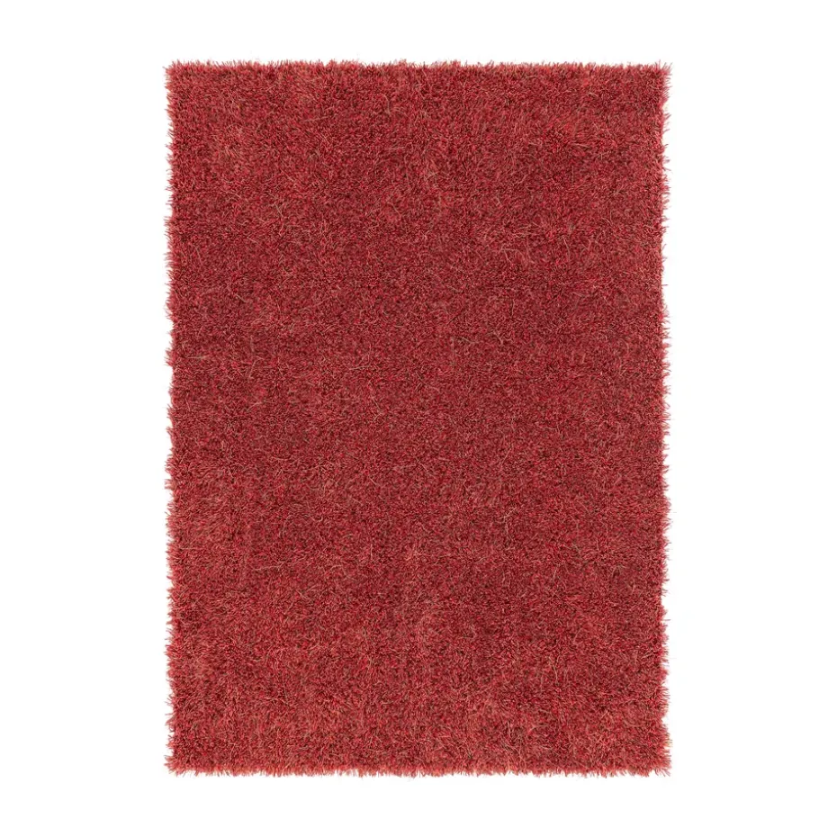Tapis rond Moss Ø240 cm, Deep coral