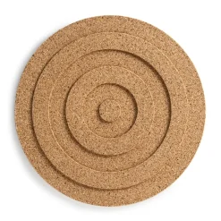 Tapis rond pour casseroles Circle Ø20 cm, Marron