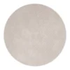 Tapis rond Row Ø270 cm, Gris clair