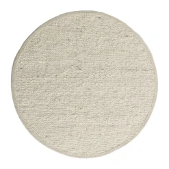 Tapis rond Sierrafil, Natural white nr. 11, Ø170 cm