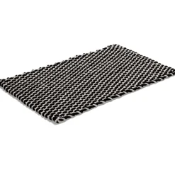 Tapis Rope noir, 50x80 cm