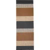 Tapis Seasons cacao (marron-noir), 70x100 cm