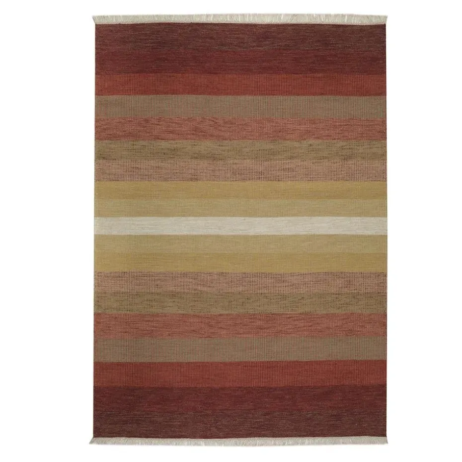Tapis Tofta Wave 80 x 250 cm, Rouge