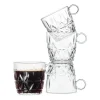 Tasse à café Picknick Lot de 4, Transparent