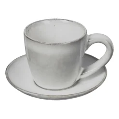 Tasse à espresso avec soucoupe Nordic Sand, 5 cl