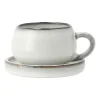 Tasse à espresso avec soucoupe Amera, White sands