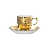 Tasse à espresso avec soucoupe Rosenthal Heritage Midas, Blanc-doré
