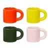 Tasse à espresso Bronto 10 cl Lot de 4, Multi