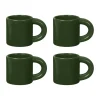 Tasse à espresso Bronto 10 cl Lot de 4, Green