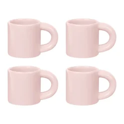 Tasse à espresso Bronto 10 cl Lot de 4, Pink