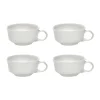 Tasse à espresso Silhouette 10 cl lot de 4, Blanc