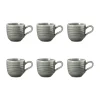 Tasse à expresso 9 cl, lot de 6, Pearl Grey