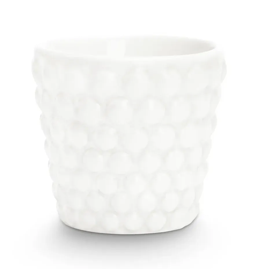 Tasse à expresso Bubbles 10 cl, Blanc