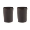 Tasse à expresso La Mère 7 cl lot de 2, Dark brown