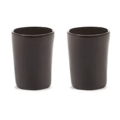 Tasse à expresso La Mère 7 cl lot de 2, Dark brown