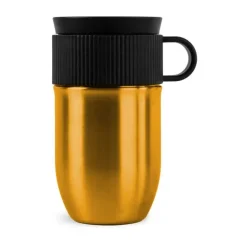 Tasse de voiture thermos Ted 32 cm, Or