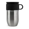 Tasse de voiture thermos Ted 32 cm, Argent