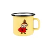 Tasse en émail Lilla My 25 cl, Jaune
