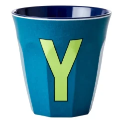Tasse en mélamine Rice medium lettre Y 30 cl, Emerald green